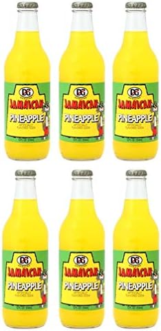 DG Genuine Jamaican - Pineapple Soda 12oz - 6-Pack
