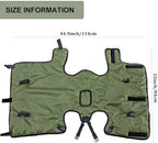Calf Blanket Coat Green Calf Warm Clothes Winter Blankets for Keep Cow Goat Warmming Wider Belly Protection Windproof Large Size