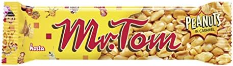 German Mr. Tom Seriously Nutty Peanut Bars - 36 x 40 g