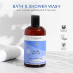 Tisserand Aromatherapy | Sleep Better | Lavender Bath & Shower Wash With Jasmine & Sandalwood | 100% Pure Essential Oil Blend | 400ml
