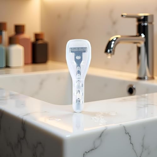 2Pcs Travel Razor Case, Transparent Plastic Storage Box, Electric Shaver Protector Container, Portable Organizer