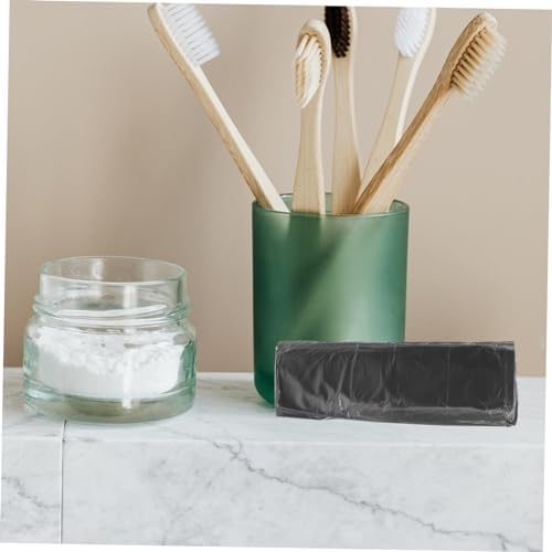 Zerodeko 5 Rolls Thickened Silver Plastic Garbage Bags Disposable Trash Bags for Kitchen Bathroom and Home Use Point-Break Design Colorful