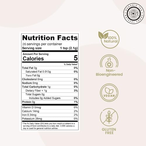 Pride of India - PACK of 6 - Ajwain Seed Whole – Gourmet Carom Seeds – Flavoring agent for Savory Dishes – Aromatic & Nutrient-Dense – Easy to Use – 2.1 oz. Dual Sifter Bottle