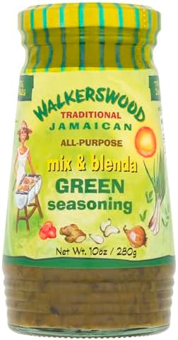 WALKERSWOOD JAMAICAN ALL PURPOSE SEASONING MIX & BLENDA GREEN SEASONING (Pack of 1)