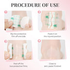 Self Adhesive Invisible Heel Anti-Wear Sticker, 2025 New Double-Sided Foot Protector Heel Sticker, Waterproof Anti Wear Foot Care Heel Protection Pad, Stickers Transparent Thin for High Heels (20PCS)