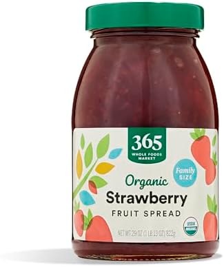 365 by Whole Foods Market, Organic Strawberry Fruit Spread, 29 Ounce