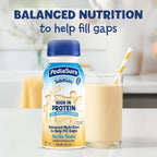 PediaSure SideKicks, Kids Protein Shake, With Key Nutrients and Protein to Help Fill Nutrient Gaps, Vanilla, 8-fl-oz Bottle, Pack of 24