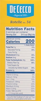 De Cecco Pasta, Zita Cut No.118, 1 Pound (Pack of 12) - Made in Italy, High in Protein & Iron, Bronze die
