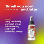 Indigo Wild Zum Mist Room & Body Spray - Aromatherapy Essential Oil Spray - Natural Body Mist & Room Spray - Patchouli Scent - 4 fl oz