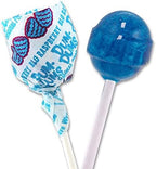 Dum Dums Blu Raspberry Lollipops - Bulk Candy Box with Lollipops Individually Wrapped, Single Flavor Gourmet Suckers - 50 Count