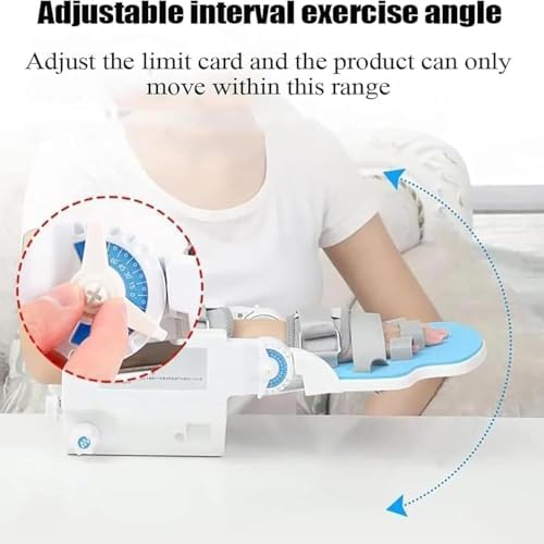Elbow joint rehabilitation device, electric wrist joint rehabilitation device, 2 modes, with remote control, 3 adjustable speeds, palmar flexion, dorsiflexion 90° exercise, suitable for family clinics