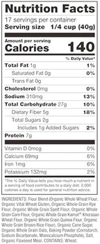 Bob's Red Mill Organic 7 Grain Pancake & Waffle Mix, 24oz (Pack of 4) - Organic, Whole Grain, Kosher