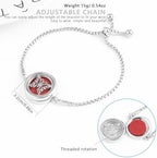 Essential Oil Diffuser Bracelet Aromatherapy Locket Adjustable Stainless Steel Butterfly Bracelet with 10 Pcs Refill Pads for Women Girls