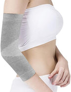 IPENNY Men Women Bamboo Charcoal Arm Compression Support Sleeve Elbow Brace for Tendonitis, Tennis, Basketball, Joint Pain Relief, Golfers, Weightlifting, Sports Stabilizer, Onesize