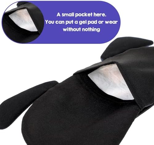 Dimeho 4 Pcs Funny Sleep Mask Cute Animal Blindfolds Soft Adjustable Sleeping Eyeshade Travel Nap Eye Cover for Men Women Plane Game Night Sleeping Cat Dog Pattern