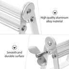 Metal Hair Dye Squeezer Aluminum Alloy Tube Extruder Silver for Hair Salon and Home Use Hairdressing Toothpaste Squeeze Tool