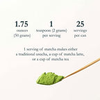 Naoki Matcha Organic Ceremonial First Spring Blend – Authentic Japanese First Harvest Ceremonial Grade Matcha Green Tea Powder from Kagoshima, Japan (50g / 1.75oz)