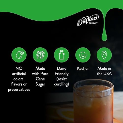 DaVinci Gourmet Naturals Caramel Syrup, 25.4 Fluid Ounces (Pack of 1)
