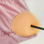 Pair Concave Silicone Breast Form, Triangle Mastectomy Prosthesis Bra Inserts Enhancer Pads