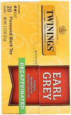 TWININGS TEA, TEA,DECAF,EARL GREY 20 BAG