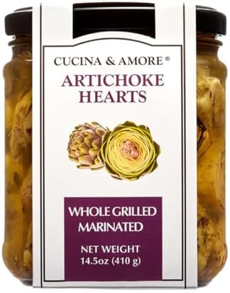 Cucina & Amore Artichokes 14.5oz (1 Unit, Whole Grilled Marinated)