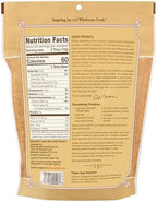 Bob's Red Mill Organic Golden Flaxseed Meal, 16oz (Pack of 1) - Non GMO, Vegan, Paleo Friendly, Keto Friendly, Kosher