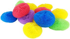 D.RECT Plastic Scourer 12 Pieces - Scraper Sponge Pot Cleaner