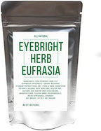 Eyebright Herb Eufrasia - Natural, Cut & Dried Euphrasia officinalis - Net Weight: 1oz/28.5g - Alternative names are Augentrostkraut, Euphrasiae herba, Herba Euphrasiae and Herbe d'Euphraise.