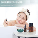 Healifty Ceramic Essential Oil Dish 3.54X2.95X1.37 Inch Spa Oil Bowl Aromatherapy Facial Mixing Bowl for Beauty Salon and Home Use