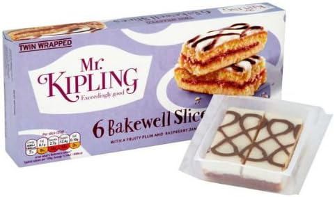 Mr Kipling Bakewell Slices 6 Per Pack Case Of 7