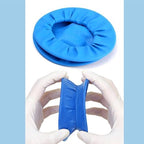 Dental Dam Cheek Retractor, Disposable Mouth Opener Lip Protector for Teeth Repair & Whitening, Orthodontics, 5 Pcs (Blue)