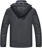 Rapoo Men's Winter Ski Snow Jacket Mountain Waterproof Windproof Rain Jacket