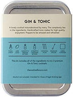 The Cocktail Box Co. Gin & Tonic Cocktail Kit - TSA-Friendly Airplane Cocktail Kit - Pack of 1