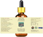 Pure Lime Essential Oil (Citrus aurantifolia) with Glass Dropper Steam Distilled 30ml (1 oz)