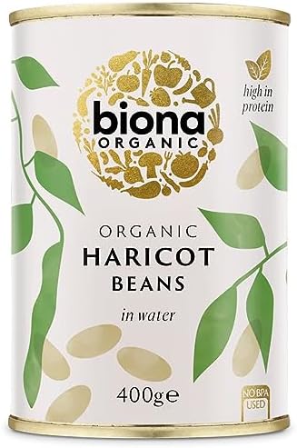 BIONA Organic Haricot Beans, 400 GR