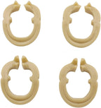 4pcs Dental Resin Clamping Ring Separator Ring Sectional Contoured Metal Matrices Holder Matrix Clips Dentist Tools