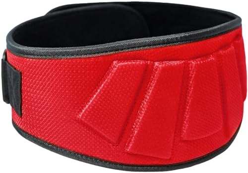 Meister Contoured Neoprene Weight Lifting Belt 6" Back Support