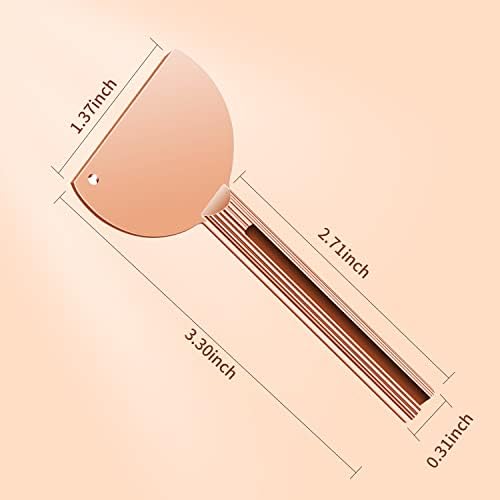 4PCS Toothpaste Squeezer,Tube Squeezer, Metal Tube Presser Tube Roller Tube Wringer Keys Dispenser Roller for Toothpaste Cosmetic Oil Cream Paint Squeezer(4 Color)