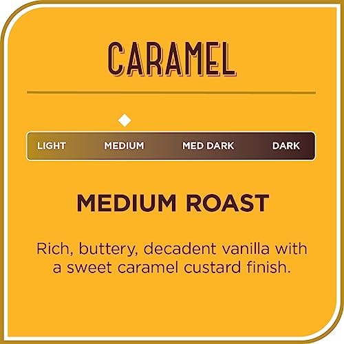 Don Francisco's Caramel Flavored Ground Coffee (12 oz Bag) (Pack of 2)