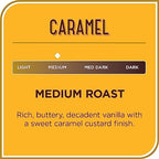 Don Francisco's Caramel Flavored Ground Coffee (12 oz Bag) (Pack of 2)