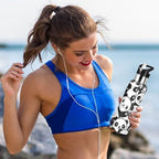 Panda Water Bottle Kids Panda Bottle with Straw Lid Leakproof Cute Animal Print Insulated Stainless Steel Water Flask Bottle for Sports Gym Outdoor 20 oz