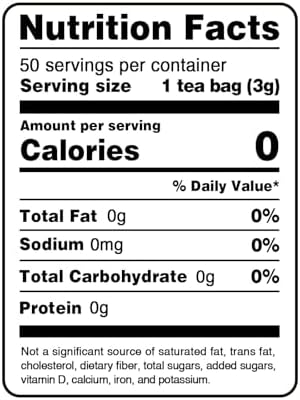 FullChea - Detox Tea Bags, 50 Teabags Liver Detox Tea, With Milk Thistle Seed, Dandelion Root, Licorice Root, Fennel, Turmeric, Peppermint - Liver Cleansing and Support