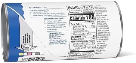 Amazon Grocery, Jumbo Buttermilk Biscuits, 16 Oz, 8 Ct (Previously Amazon Fresh, Packaging May Vary)
