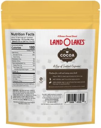 Land O Lakes Cocoa Classics Arctic White Cocoa Mix Pouch, 14.8 Ounce (Pack of 1)