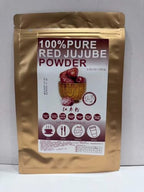 100% Pure Jujube Powder 红枣粉 Natural Powder, Great Flavor for Drinks, Smoothie, Yogurt, Baking, Cookies, Cakes and Beverages, Non-GMO Powder, No Filler, No additives 100G/3.25oz