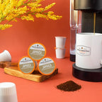 Fresh Roasted Coffee, 100% Jamaica Blue Mountain, Medium Roast, Kosher, K-Cup Compatible, 24 Pods
