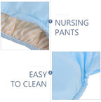 GLEAVI Elderly Nursing Underwear L Size, Washable Cotton Briefs with 80cc Leak Absorption, Breathable Anti-Leak Pants for Care and Multipurpose Use