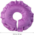 Amosfun Face Massage Pillow for Spa and Beauty Salon 2-Pack Soft Cotton Travel Cushion 11.81X11.02X3.93In Support Pillow for Face Down Massage and Relaxation