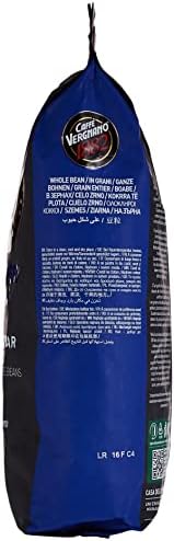 Caffe Vergnano Espresso Roast "Crema 800 Blend" Whole Bean Coffee | 2.2 Lb Bag (1 kilo) | Imported from Italy