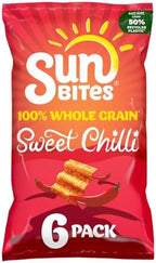 Sunbites Sweet Chilli Multipack Snacks, 150 g